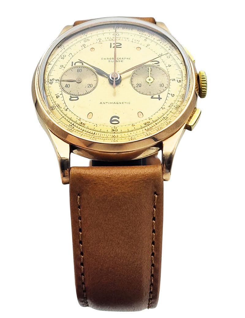 Unikatowy Chronographe Suisse Landeron 51 - doskonały stan!