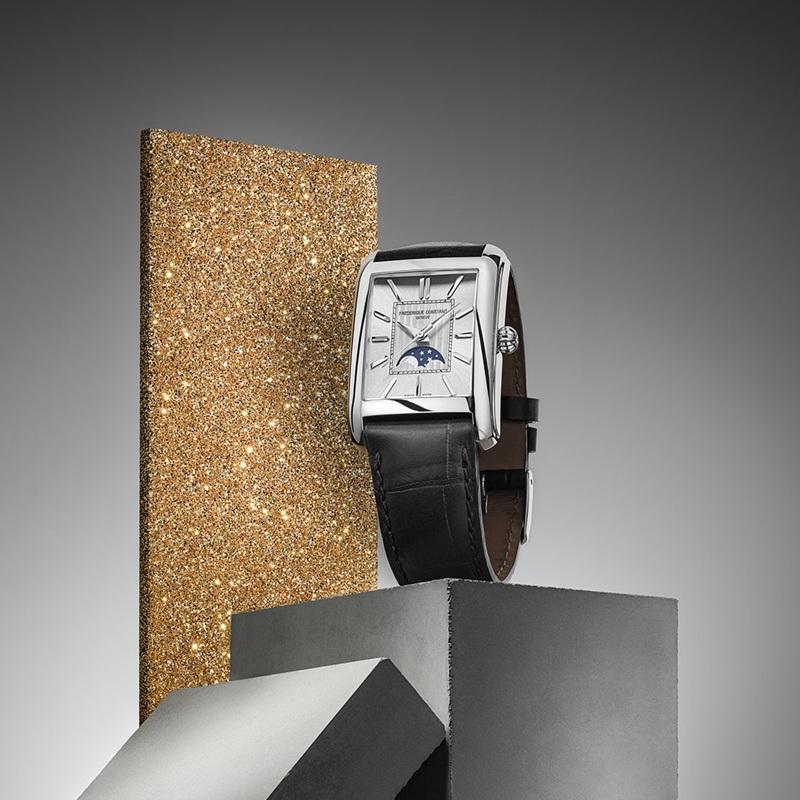 Zegarek Frederique Constant Classics Carrée Moonphase Automatic FC-333S4C6 (FC333S4C6)