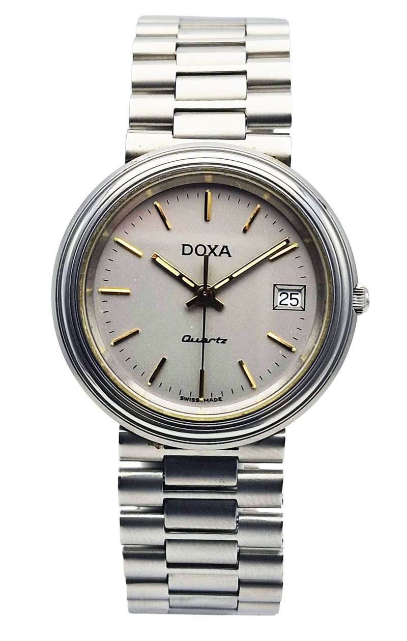 Piękna DOXA Quartz S-1951 / 3106 - idealny stan!