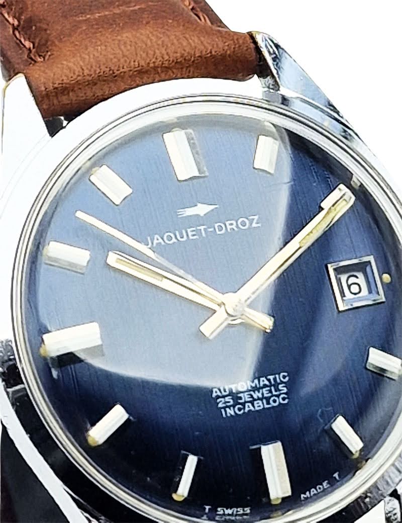 Unikatowy Jaquet-Droz Automatic lata 70. - doskonały stan!