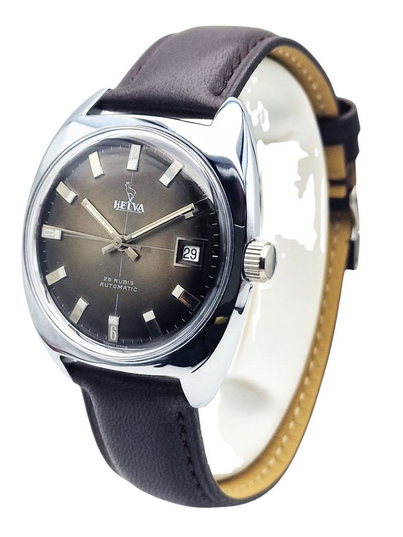Helva Automatic 25 Rubis lata 70. - profesjonalna renowacja!