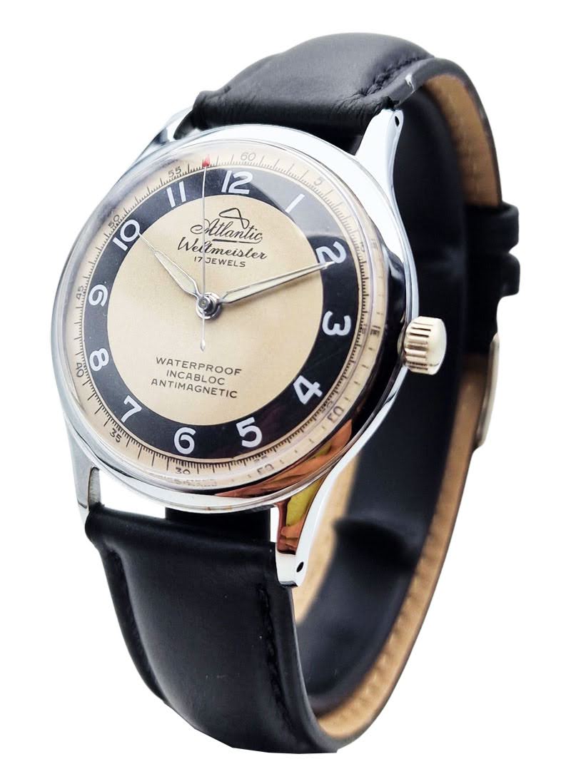 Piękny Atlantic Weltmeister 17 Jewels - profesjonalna renowacja!