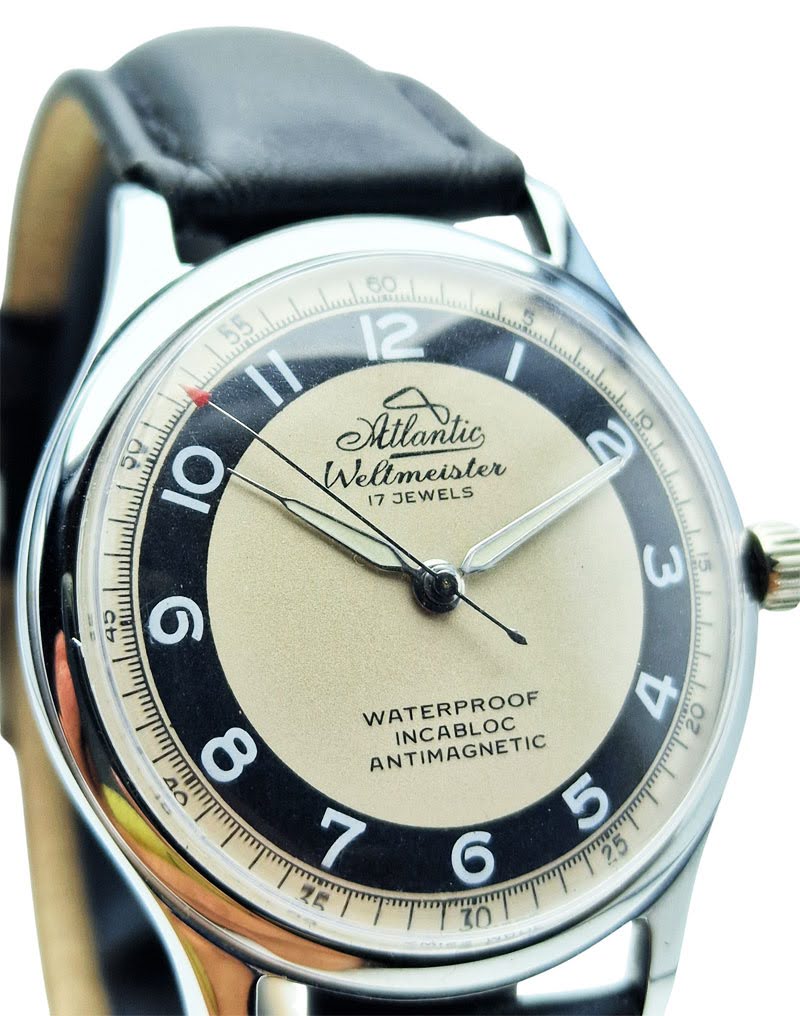 Piękny Atlantic Weltmeister 17 Jewels - profesjonalna renowacja!