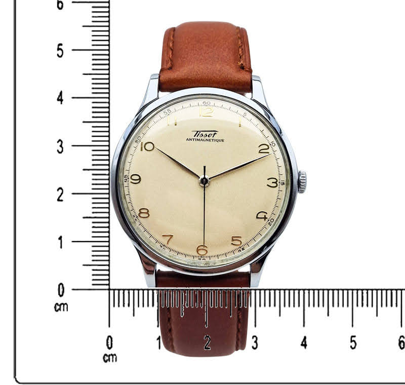 Piękny Tissot Antimagnetique Cal.27-2T z 1950r. - idealny stan!