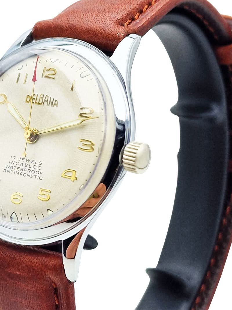 Zegarek Delbana vintage w stanie kolekcjonerskim