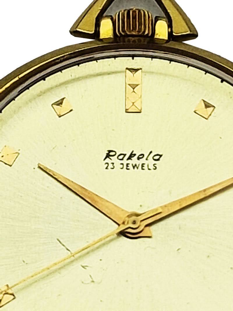 Złocony zegarek Rakieta 40mm retro vintage Kraków