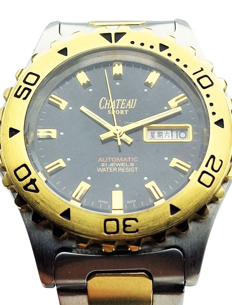 Chateau Sport Automatic Cal. 8205 z lat 90. doskonały stan!