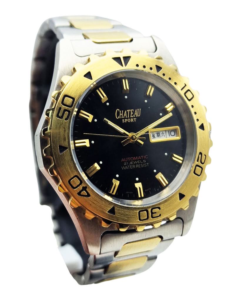 Chateau Sport Automatic Cal. 8205 z lat 90. doskonały stan!