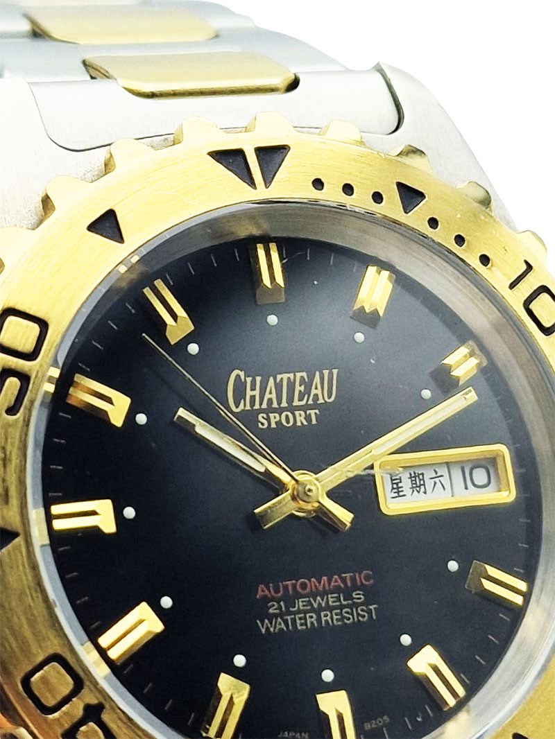 Chateau Sport Automatic Cal. 8205 z lat 90. doskonały stan!