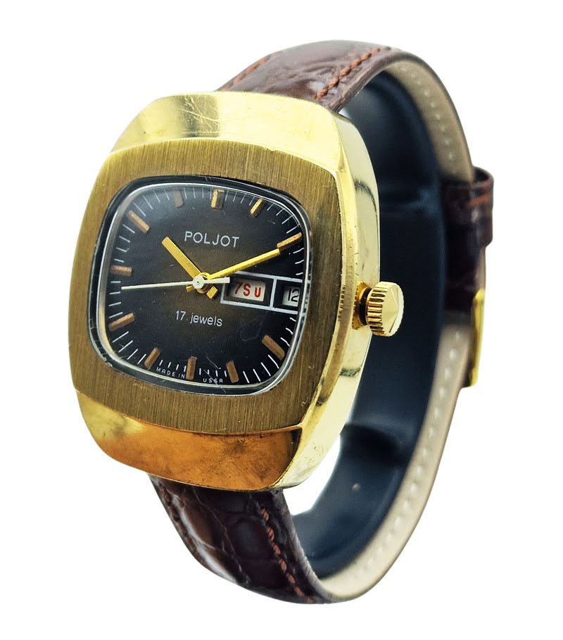 Stary radziecki zegarek Poljot kaliber 2628H