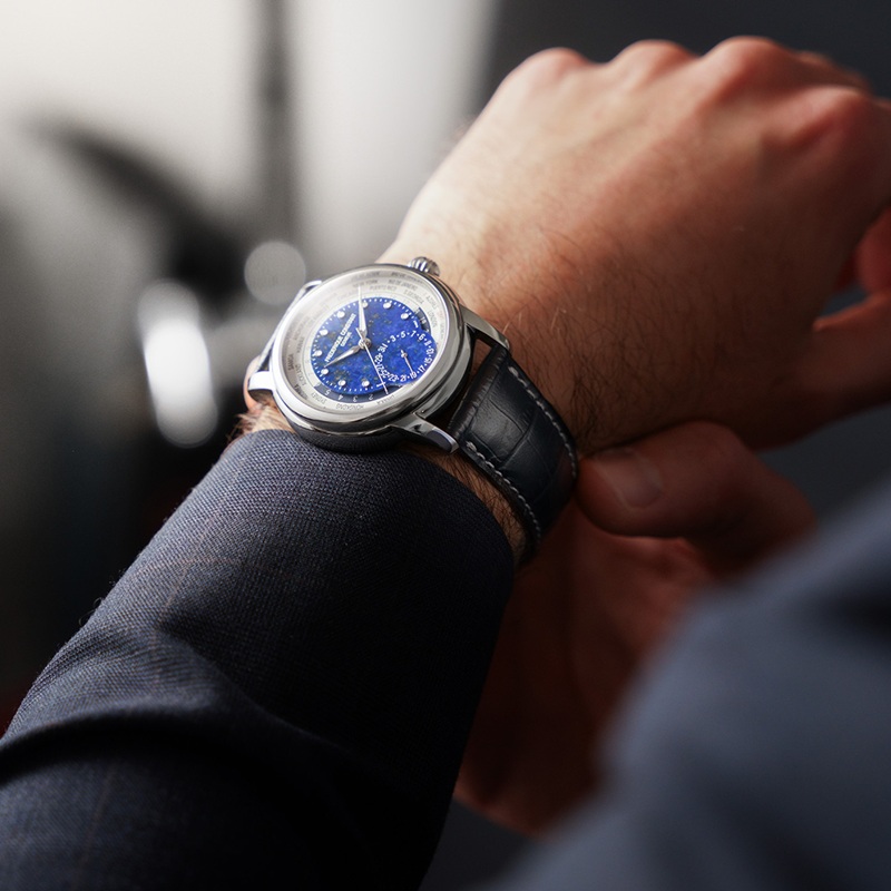 Zegarek Frederique Constant Manufacture Classic Worldtimer Limited Edition FC-718LA4H6 (FC718LA4H6)