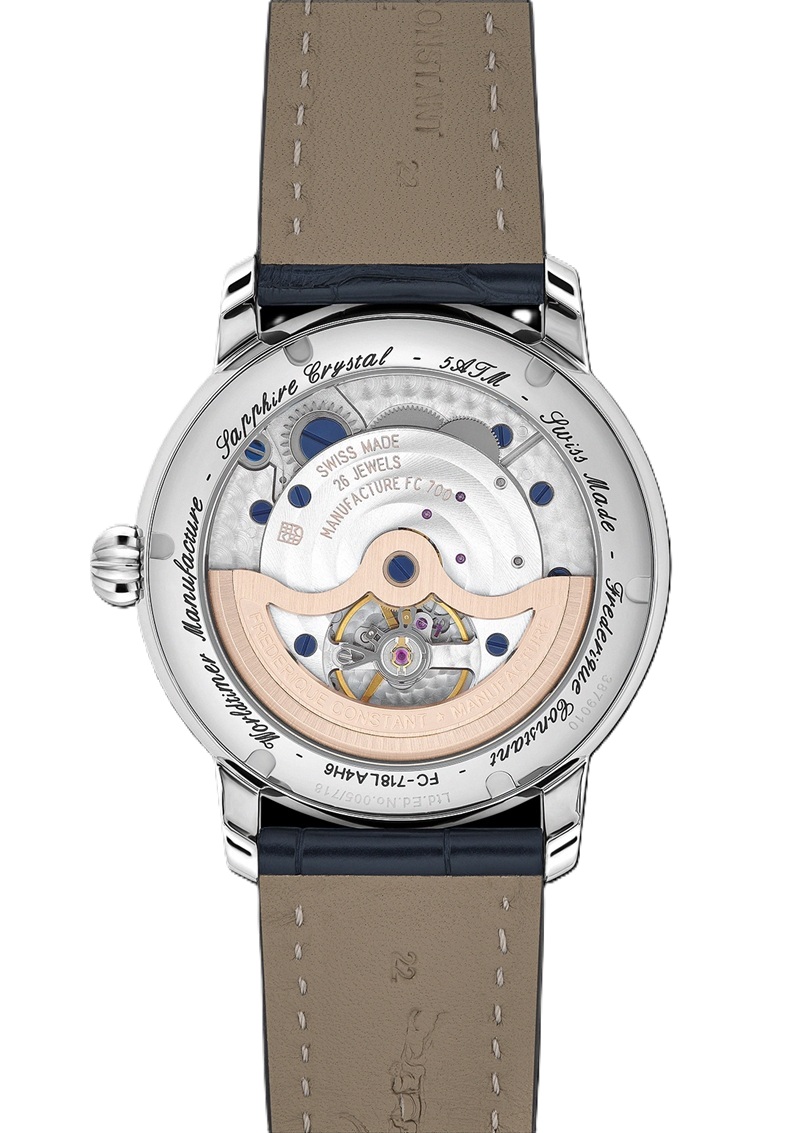 Zegarek Frederique Constant Manufacture Classic Worldtimer Limited Edition FC-718LA4H6 (FC718LA4H6)