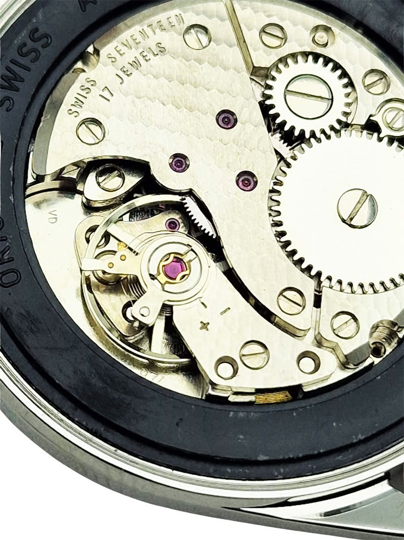 Atlantic Worldmaster Original 17 Jewels 969 - doskonały stan!