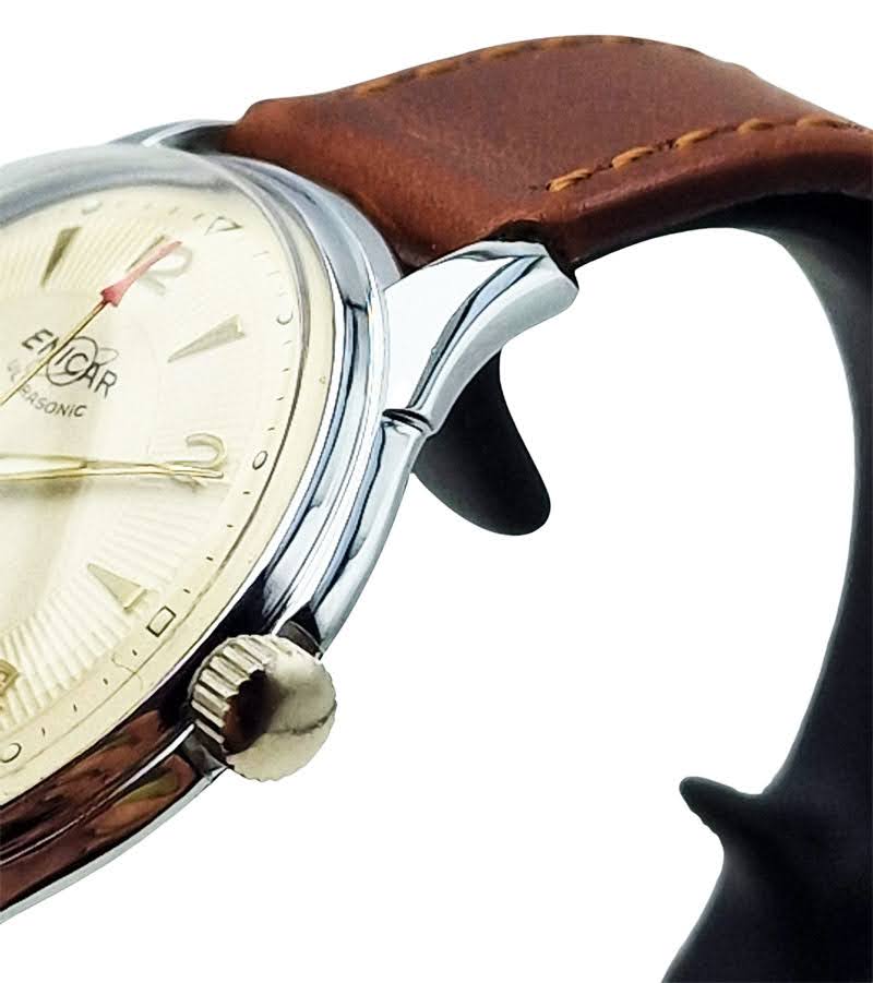 Unikatowy Enicar Ultrasonic 17 Jewels - piękna renowacja!