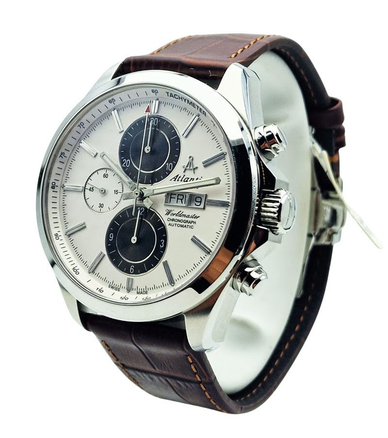 Atlantic Worldmaster Chronograph Automatic ref. 55860.41.21 Limited Edition 117/120 - doskonały stan!