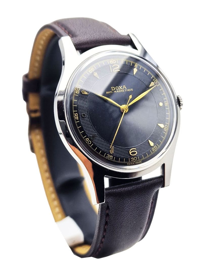 Doxa Anti-Magnétique Cal. 1147 z lat 50. - po profesjonalnej renowacji!