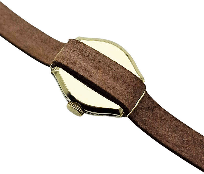 Damska złota Lusia Chronometre 14K 0.585 z lat 30. - doskonały stan!