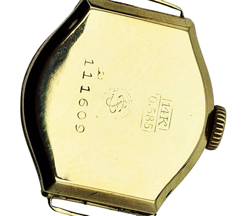 Damska złota Lusia Chronometre 14K 0.585 z lat 30. - doskonały stan!
