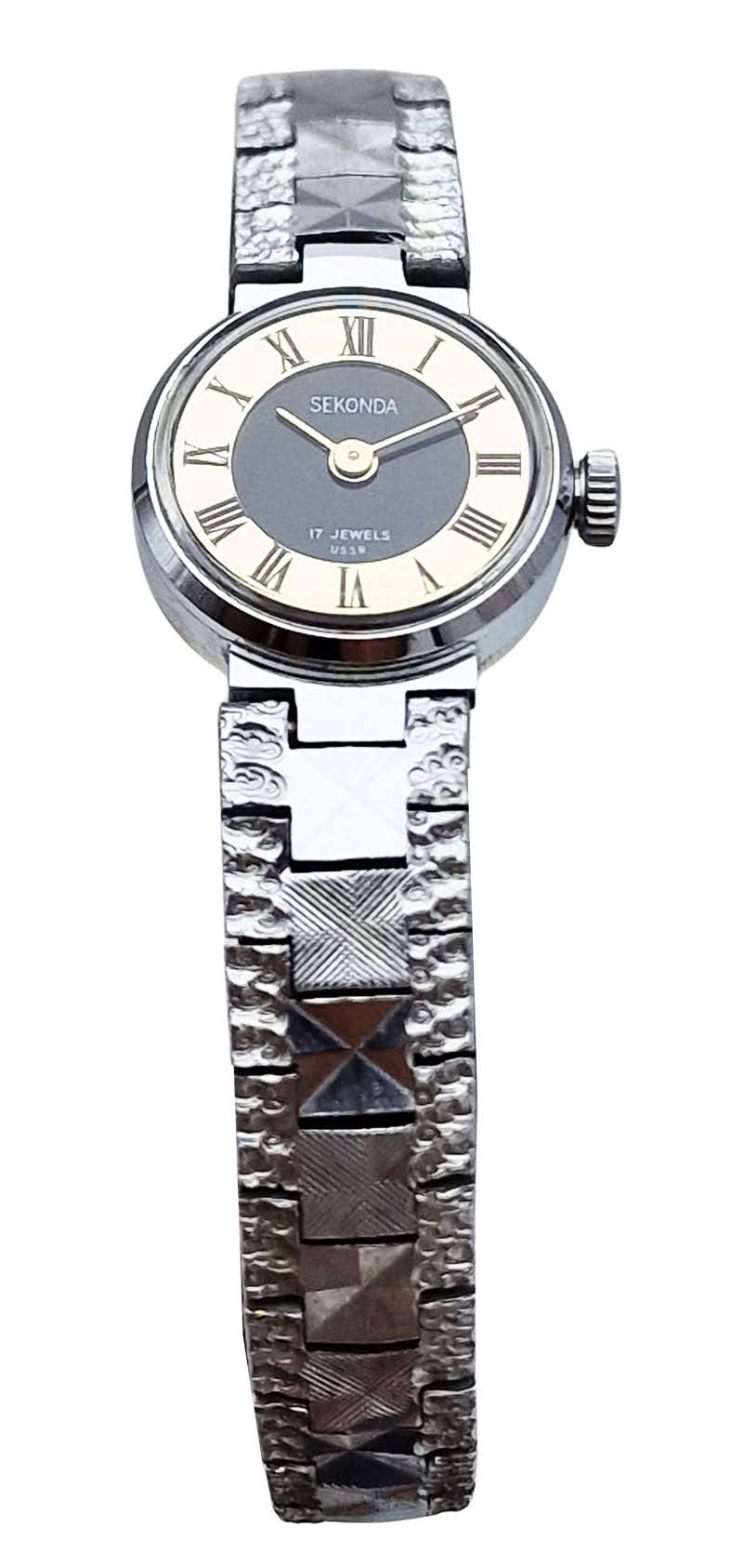 Damski zegarek Sekonda 17 Jewels USSR - idealny stan!