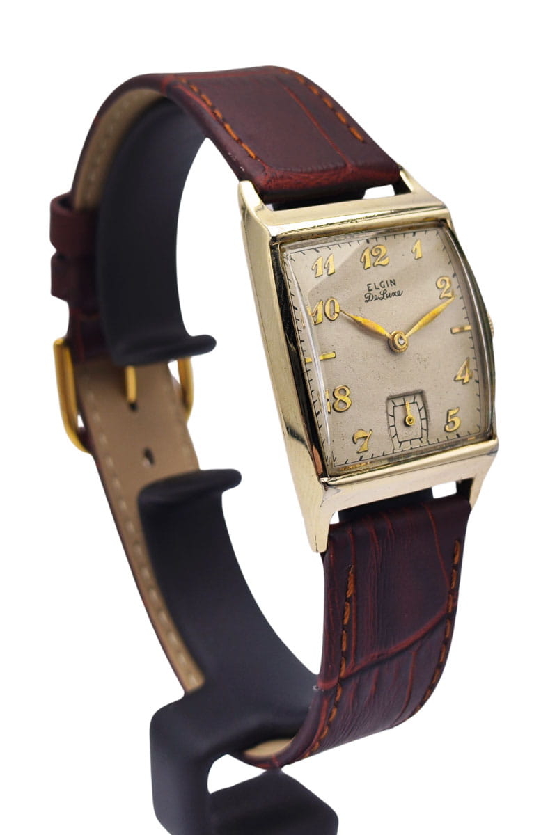 Pozłacany  damski ELGIN DELUXE