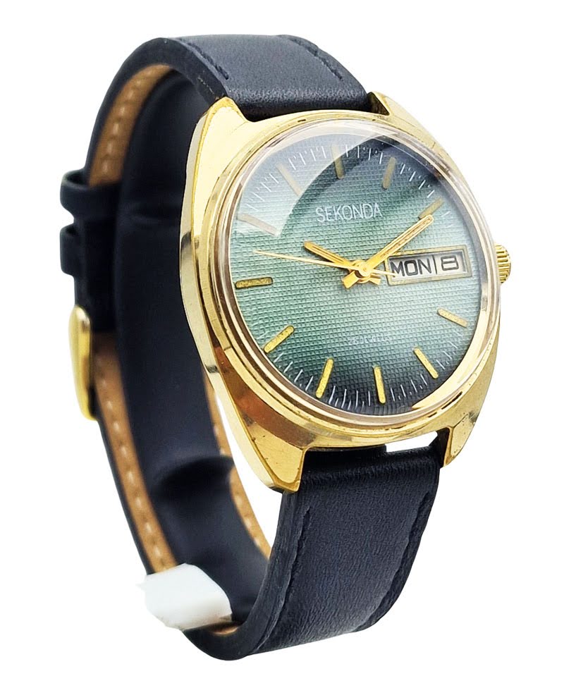 Unikatowa Sekonda 23 Jewels Cal.2428 - doskonały stan!