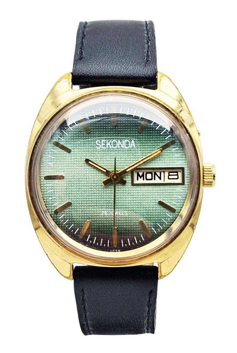 Unikatowa Sekonda 23 Jewels Cal.2428 - doskonały stan!