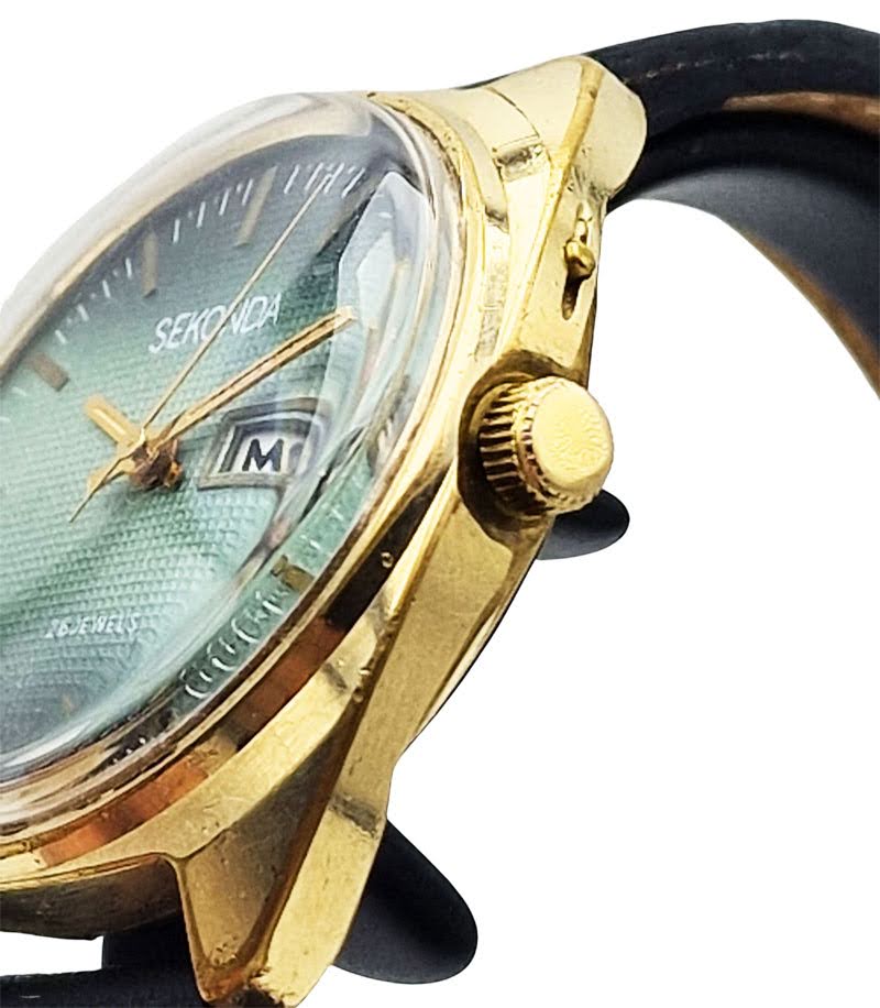 Unikatowa Sekonda 23 Jewels Cal.2428 - doskonały stan!