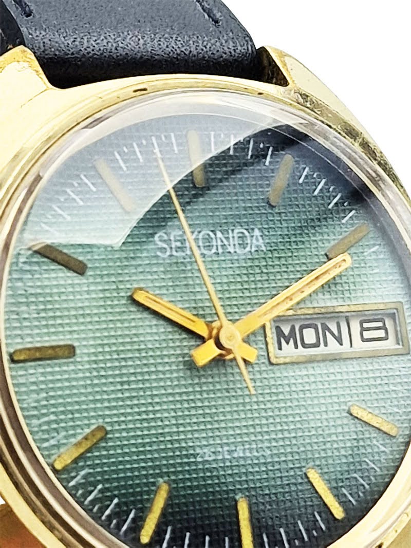 Unikatowa Sekonda 23 Jewels Cal.2428 - doskonały stan!