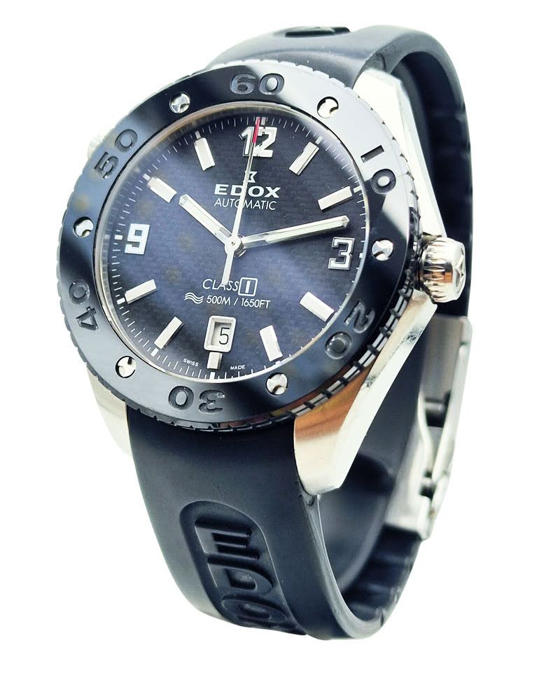 Edox Class-1 Automatic 500M ref. 80061 - doskonały stan!