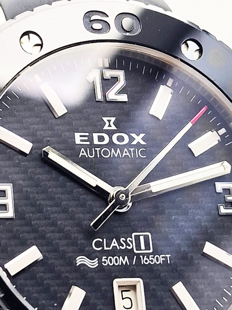 Edox Class-1 Automatic 500M ref. 80061 - doskonały stan!