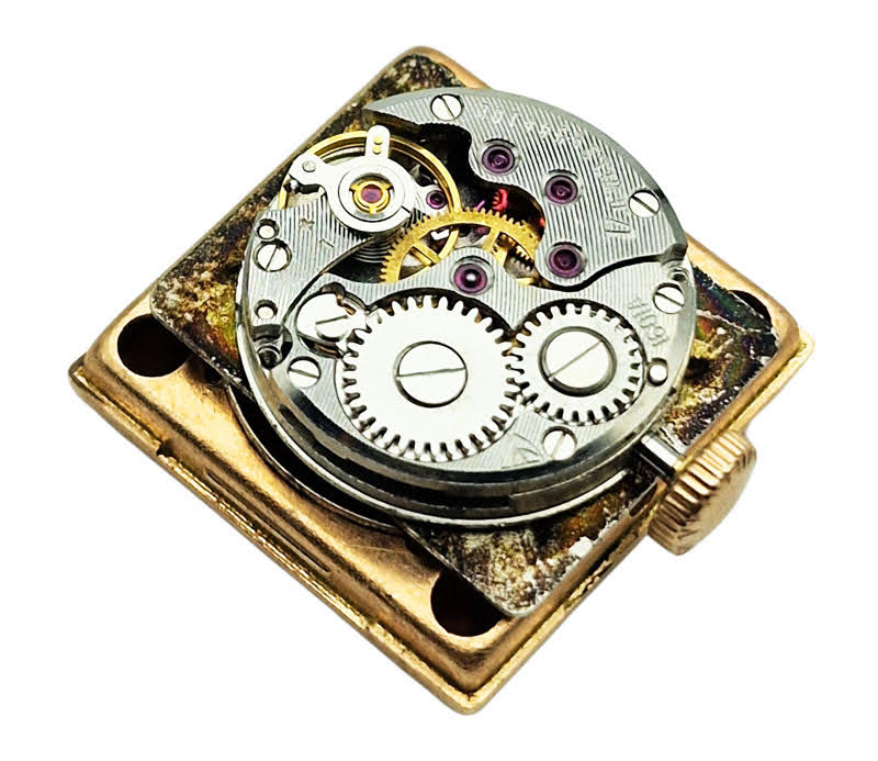 Mechanizm zegarka Czajka kaliber 1601A 17 kamieni