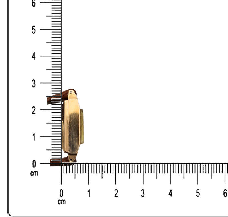 Złoty zegarek mechaniczny