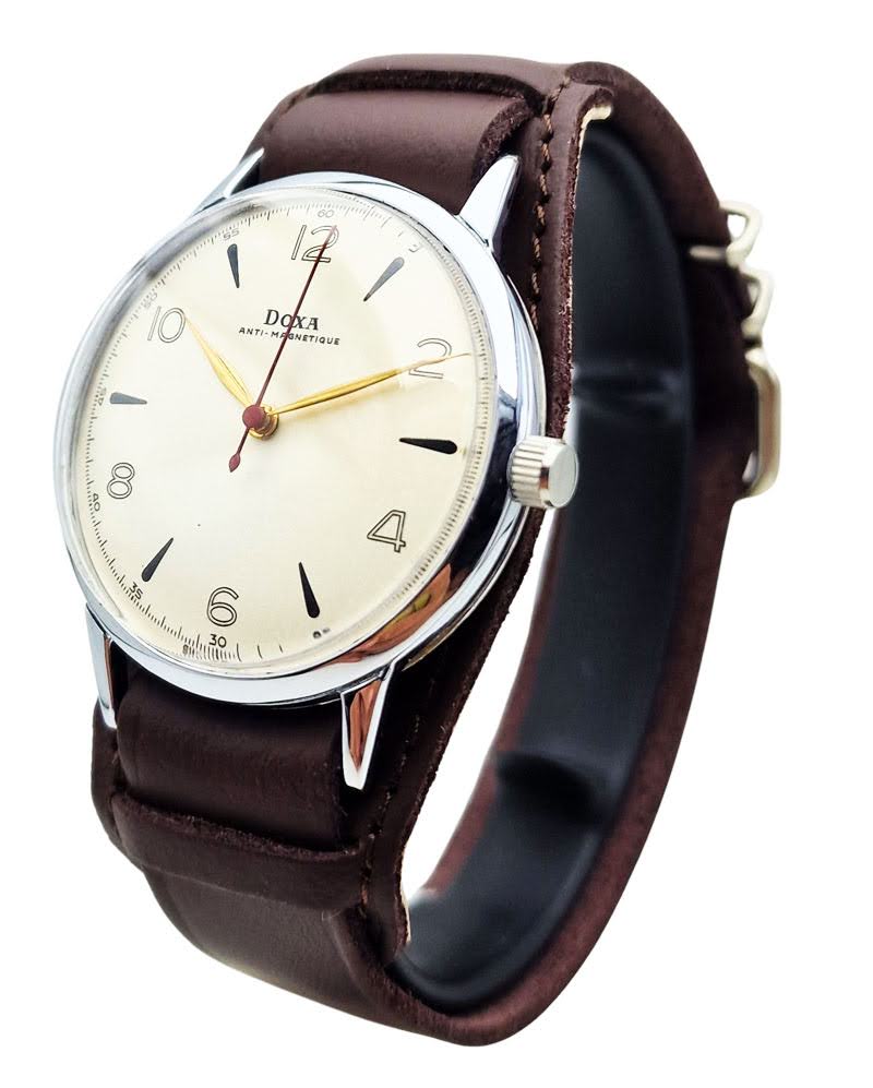 Doxa Anti-Magnetique Cal. 1147 z 1958r. - piękna renowacja!