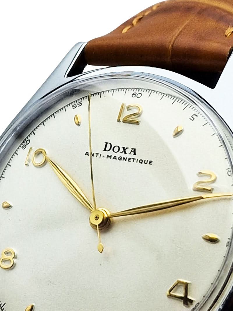 Doxa Anti-Magnetique Cal. 1147 z lat 50. - piękna renowacja!