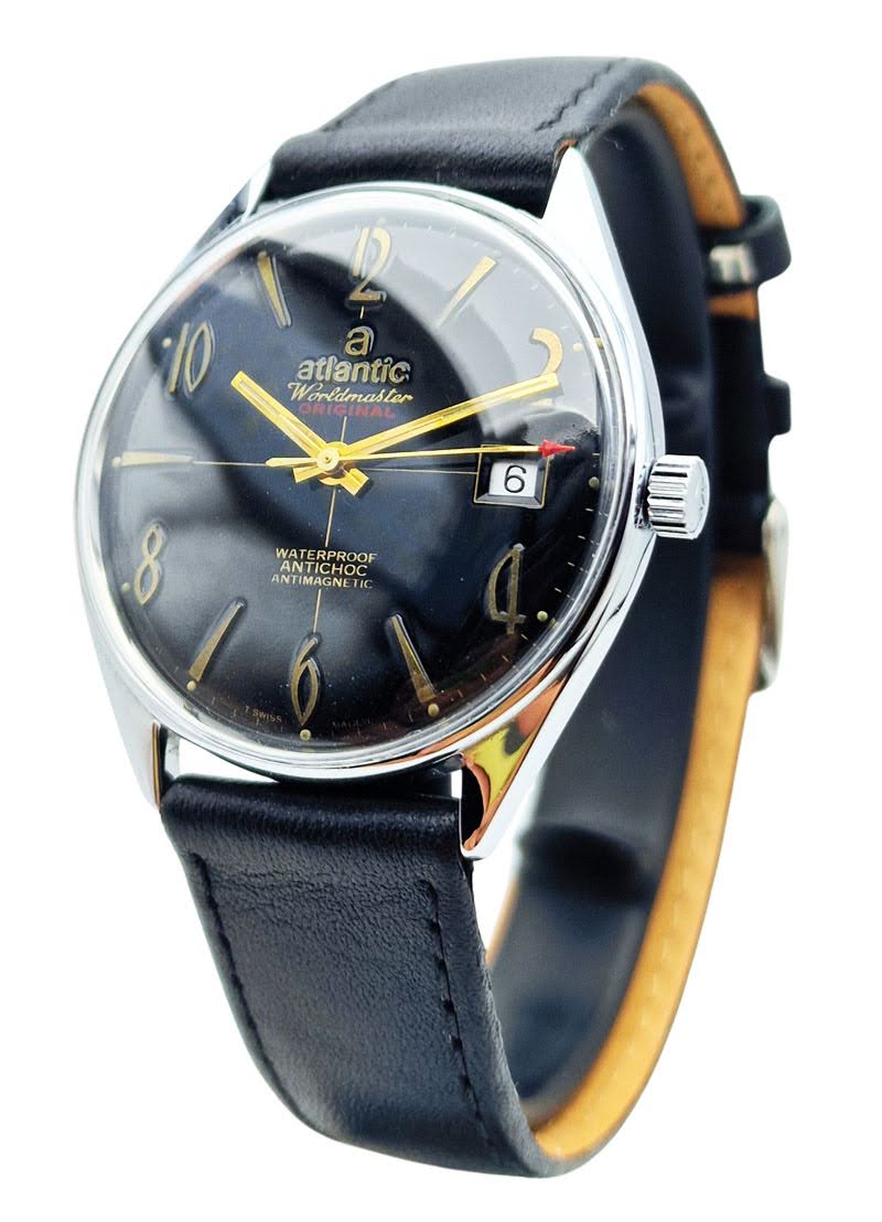 Atlantic Worldmaster Original 17 Jewels lata 60. - piękna renowacja!