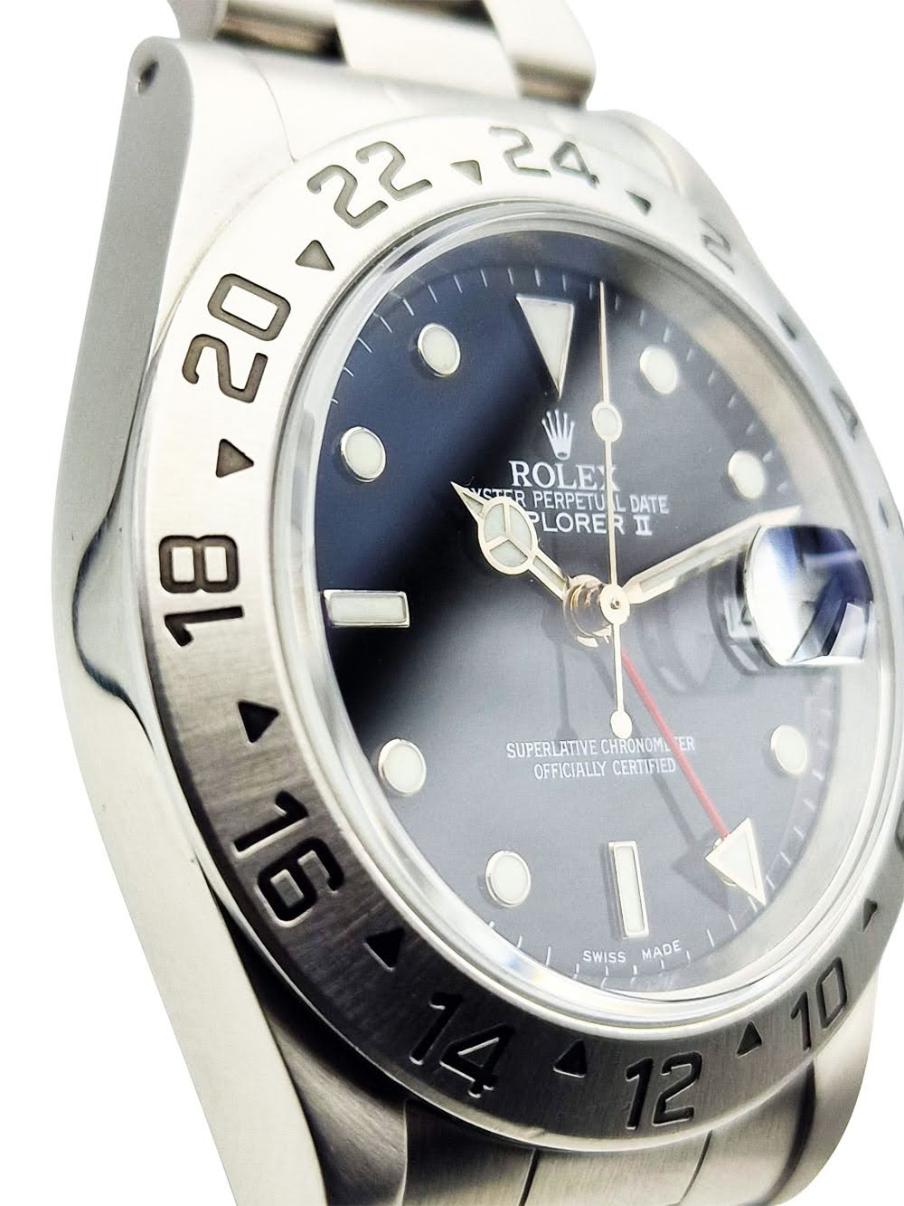 Rolex Oyster Perpetual Date Explorer II, ref. 16570 2000r. - full set!