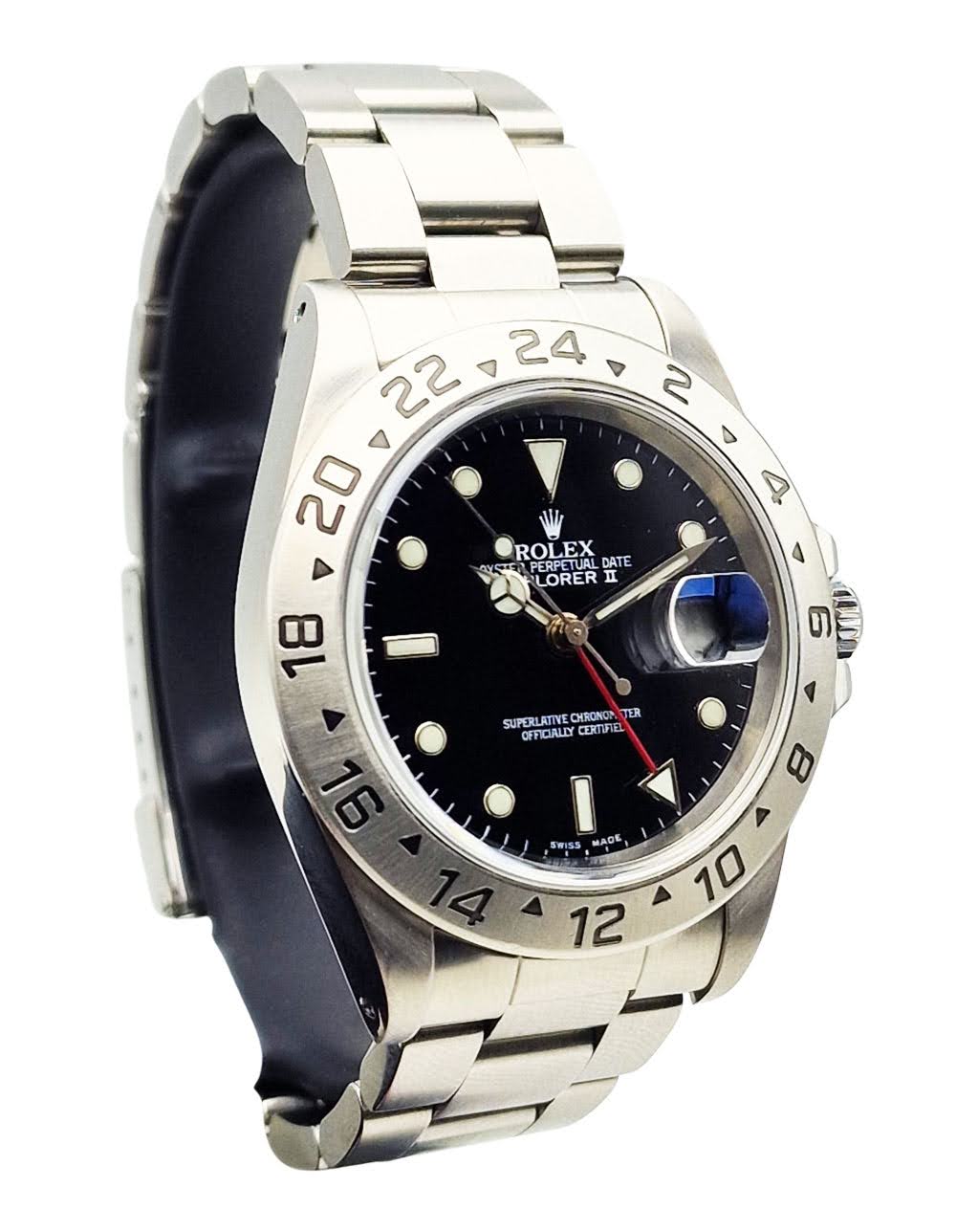 Rolex Oyster Perpetual Date Explorer II, ref. 16570 2000r. - full set! Od ręki