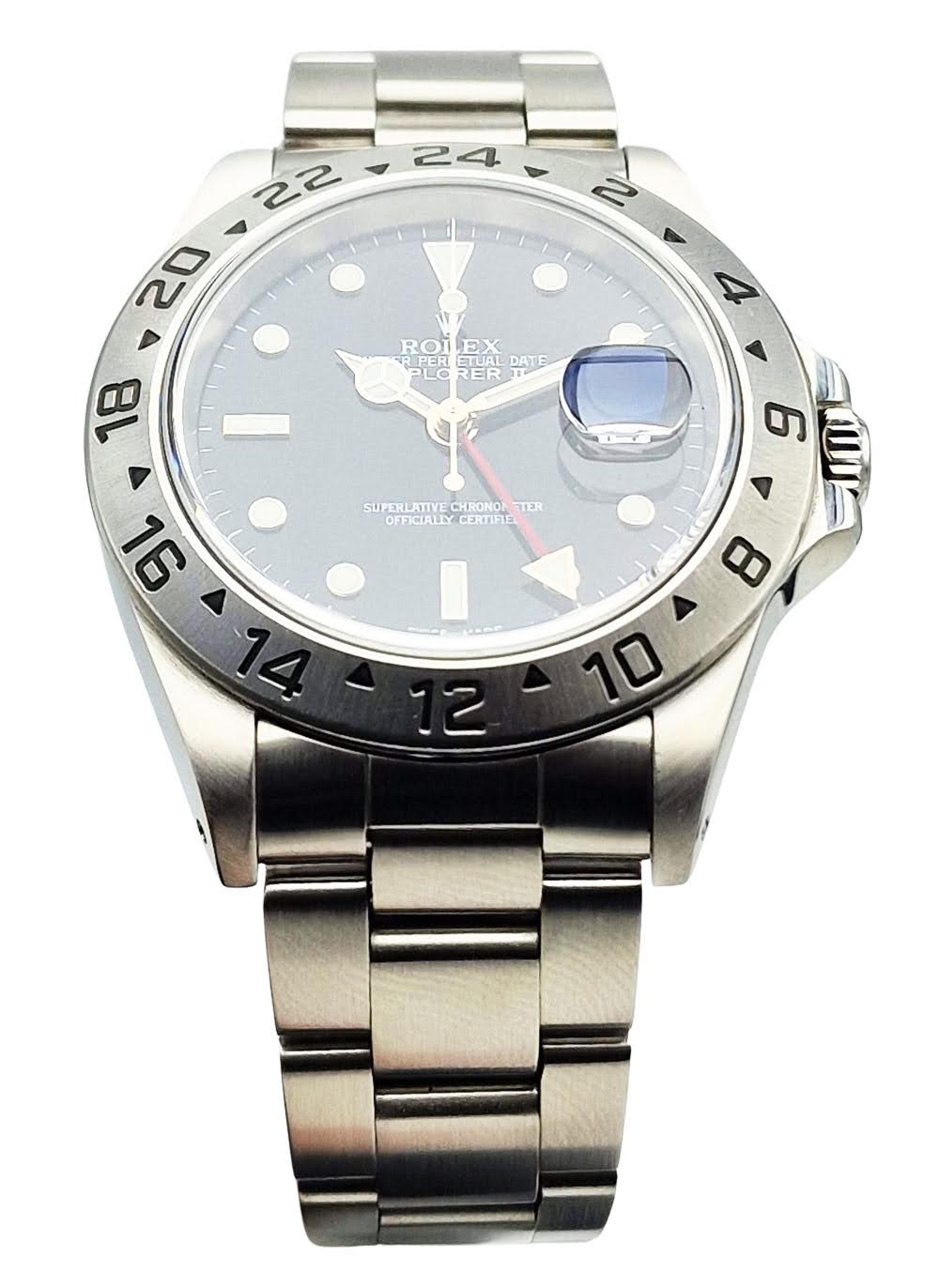 Rolex Oyster Perpetual Date Explorer II, ref. 16570 2000r. - full set! Luksusowy