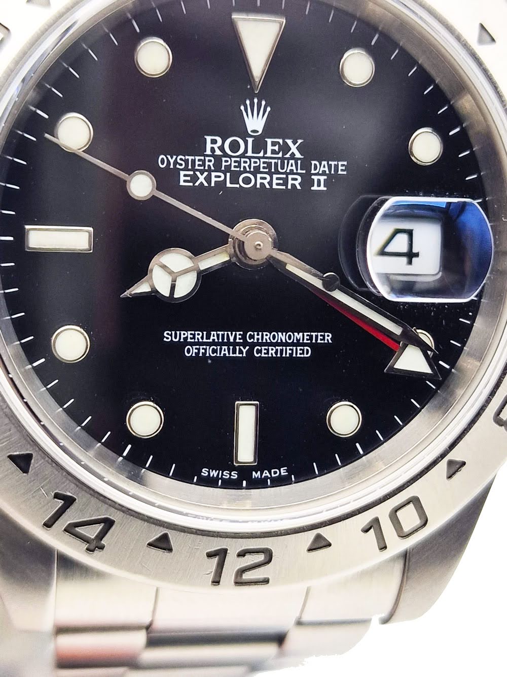 Rolex Oyster Perpetual Date Explorer II, ref. 16570 2000r. - full set!