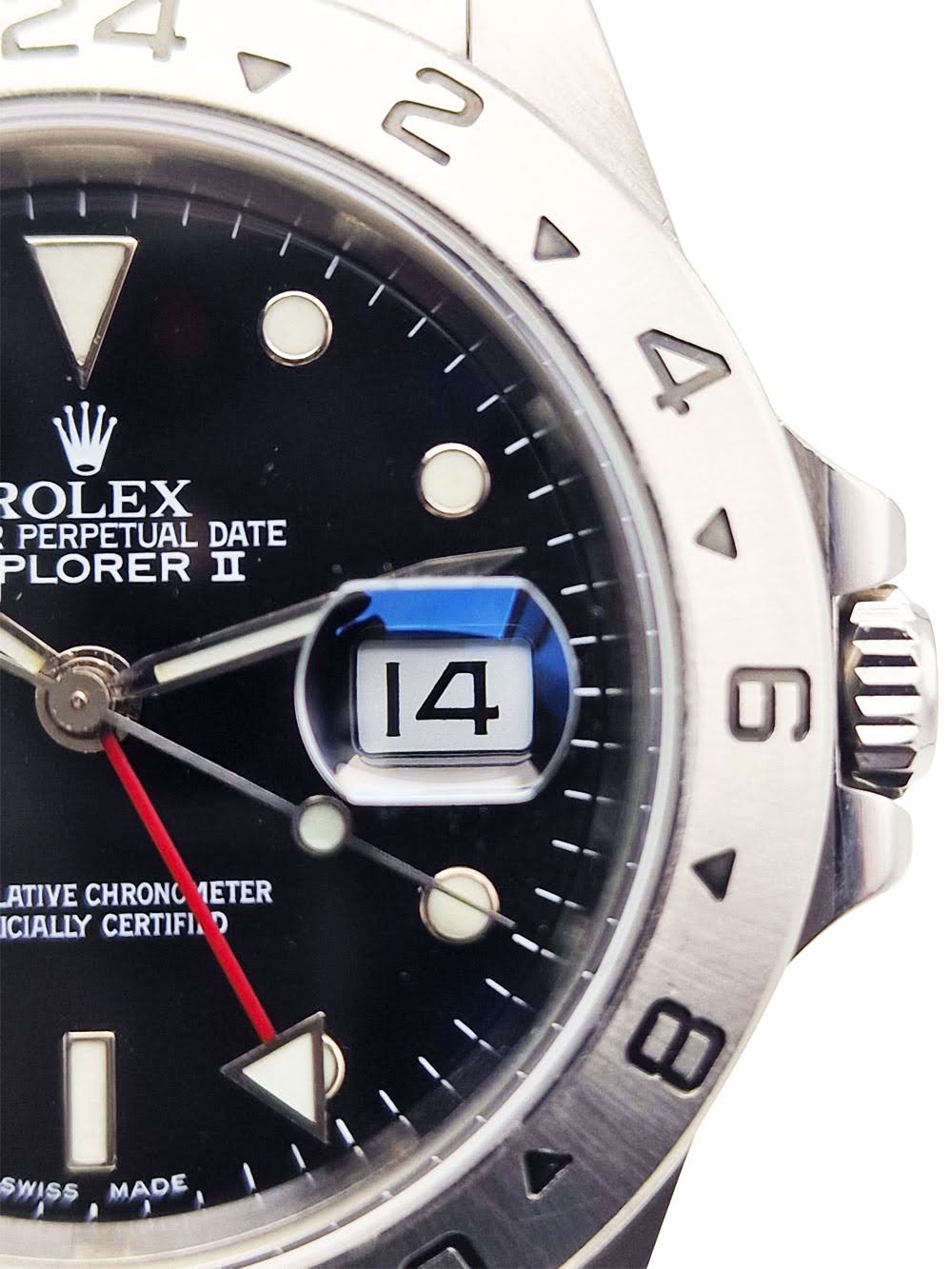 Rolex Oyster Perpetual Date Explorer II, ref. 16570 2000r. - full set!