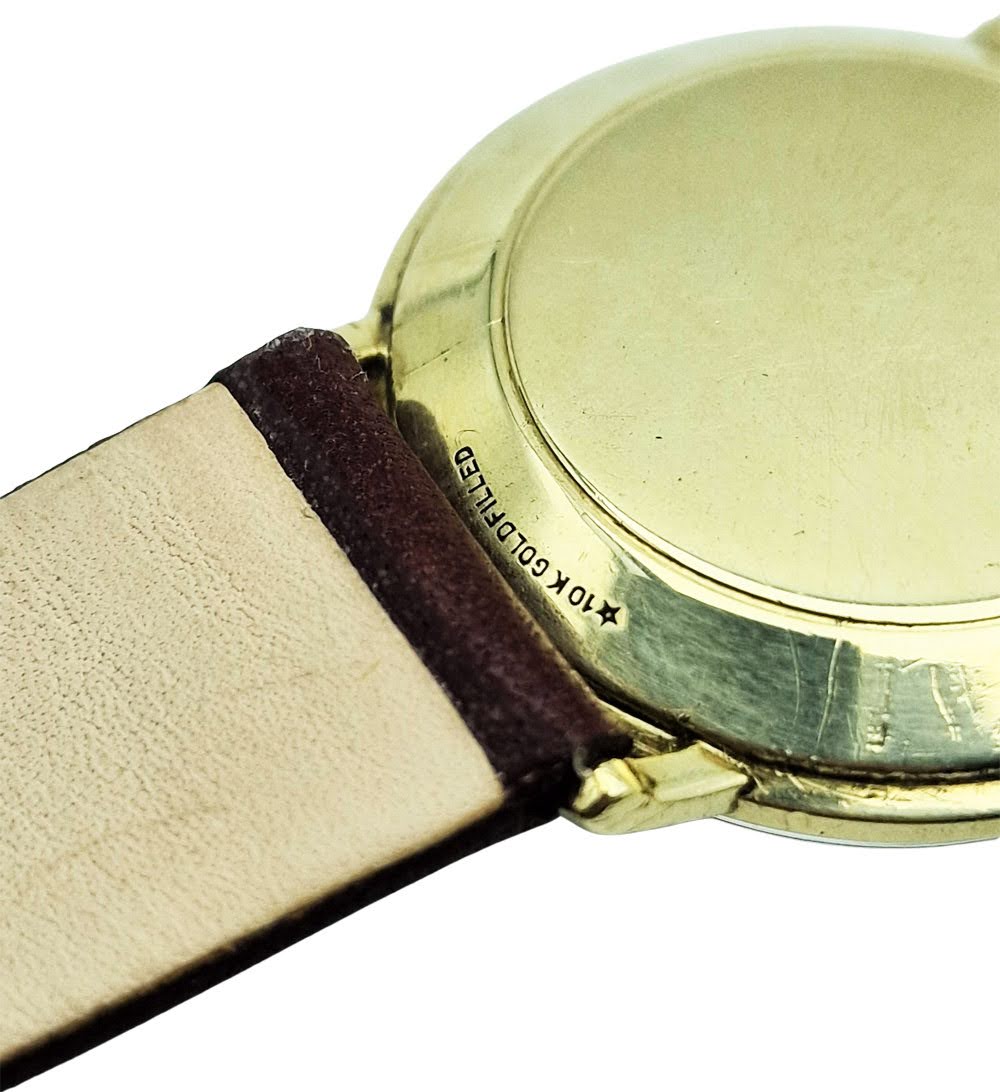 LeCoultre K886 Date 10K Gold Filled lata 60. - doskonały stan!