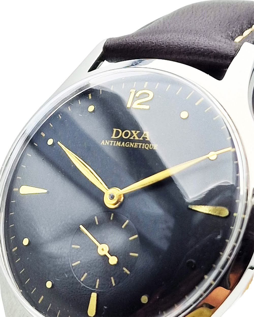 Doxa Anti-Magnétique z lat 50. - po profesjonalnej renowacji!
