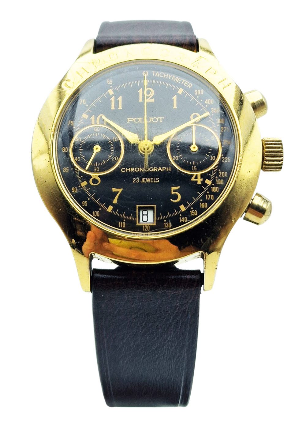 Unikatowy Poljot Chronograph 3133 - bardzo dobry stan!