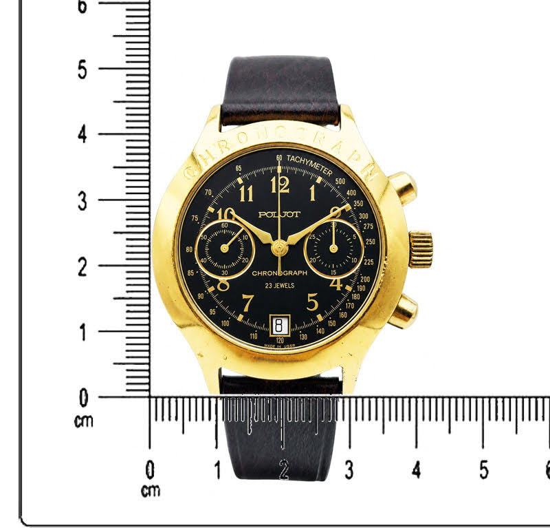 Unikatowy Poljot Chronograph 3133 - bardzo dobry stan!