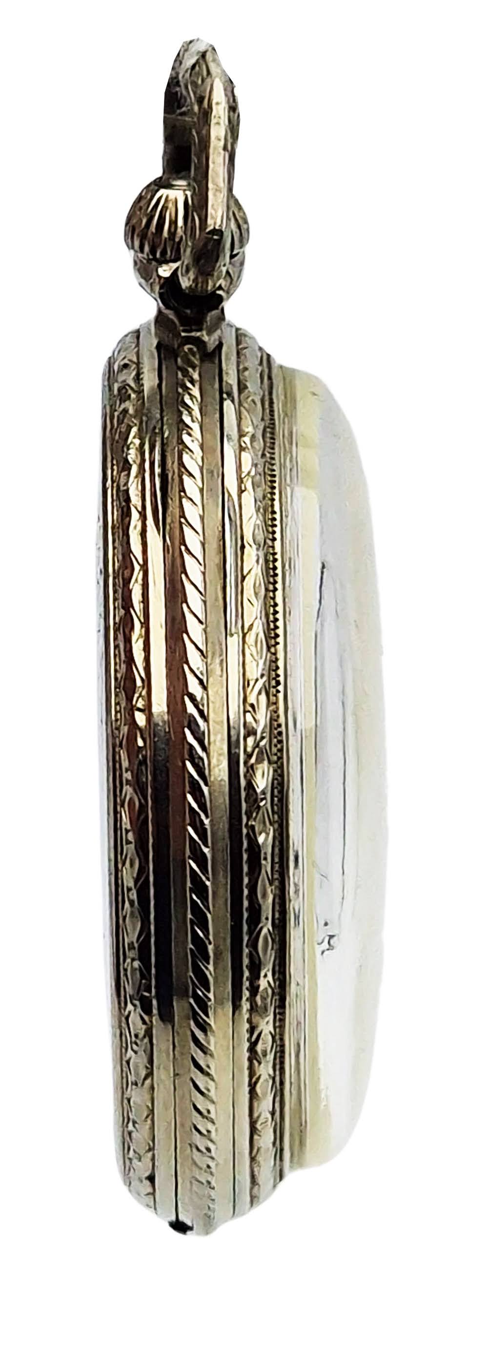 Piękny Elgin 14K White Gold Filled z 1926r. - idealny stan!