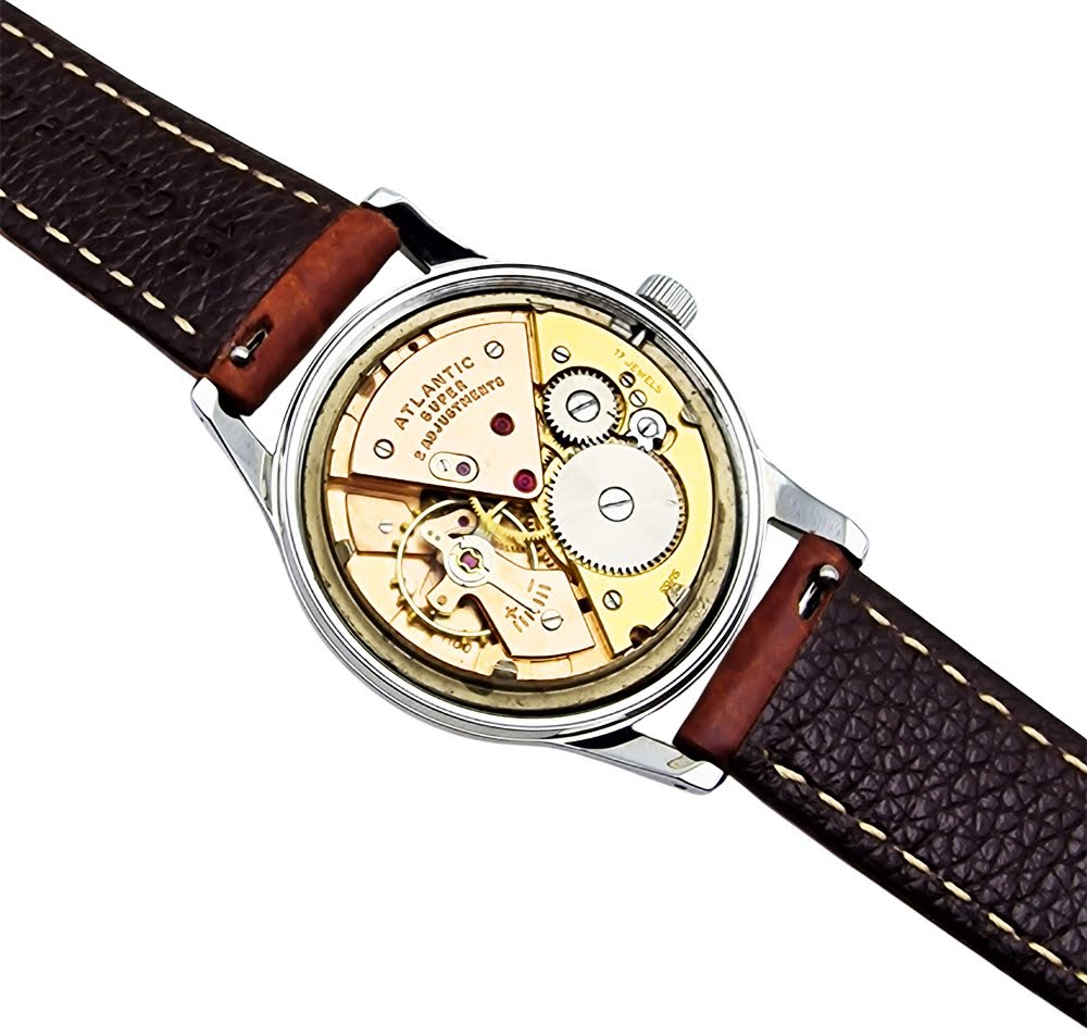 Atlantic Worldmaster Extra 17 Jewels - Doskonały stan!