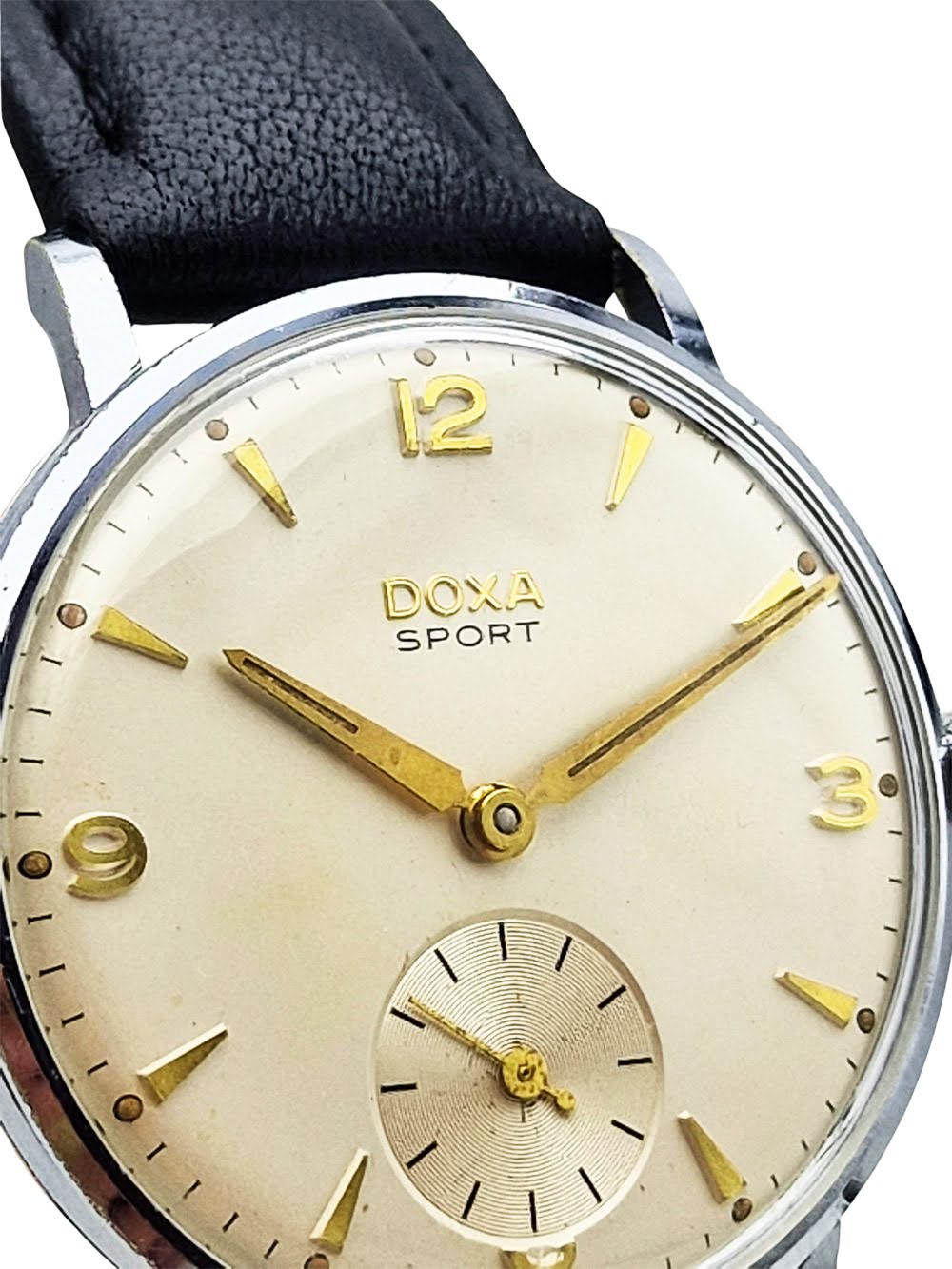 Piękna Doxa Sport 12309-1 z 1962 r - idealny stan!