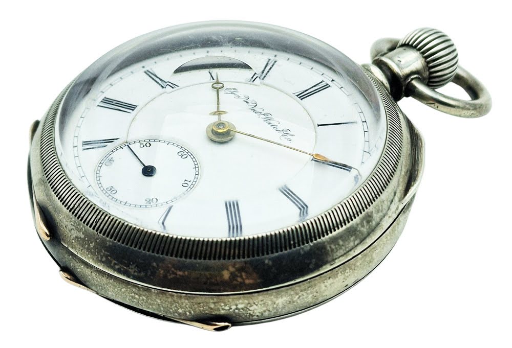 Srebrny 800. Elgin B.W. Raymond z 1889r - idealny, 100% oryginał!