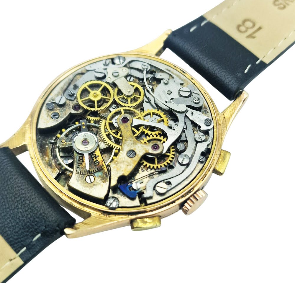Używany zegarek Breitling Chronograph z lat 40. - Profesjonalna renowacja!