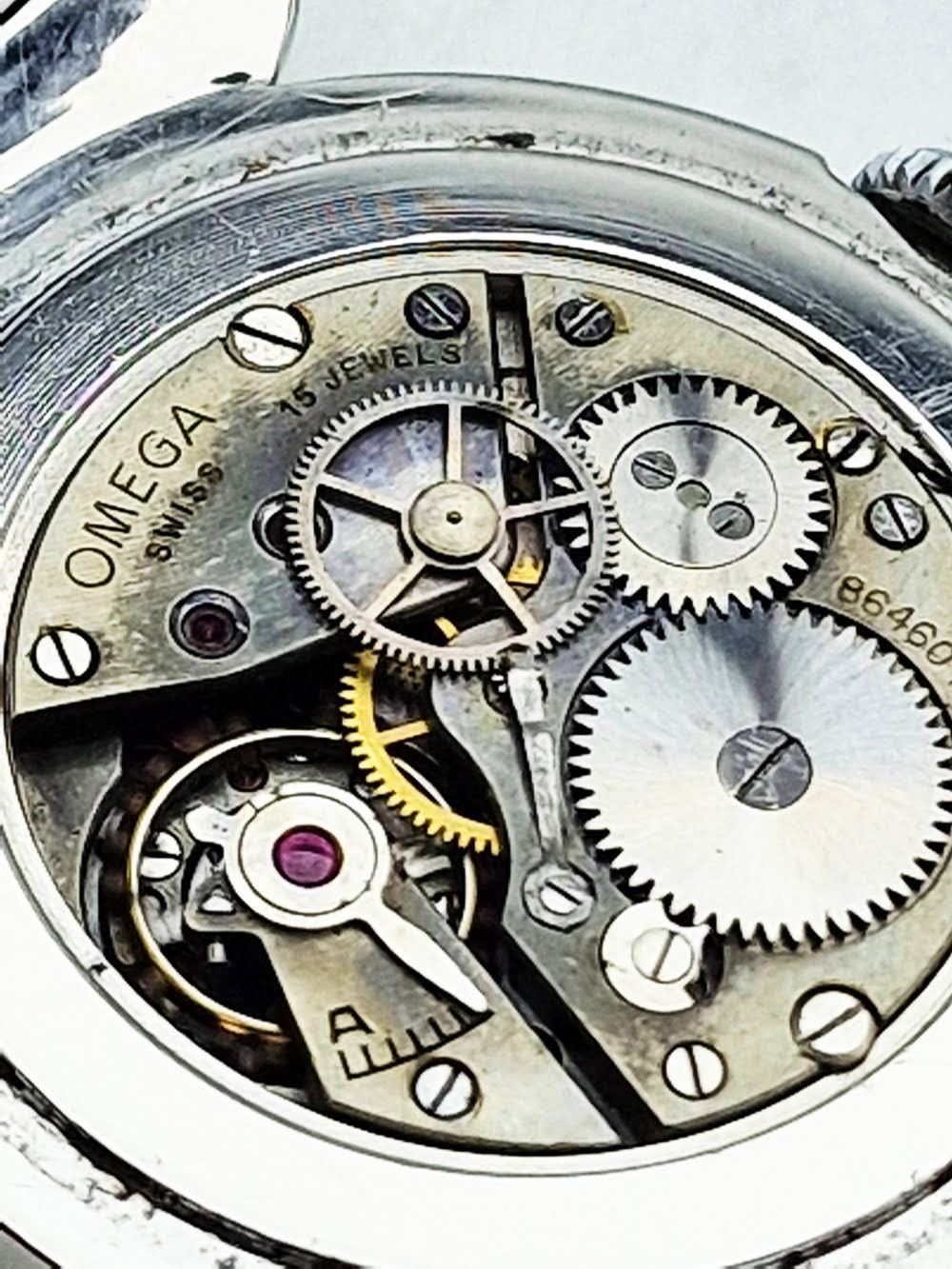 Omega Salmon Scarab lata 30. - Unikat kolekcjonerski po profesjonalnej renowacji!